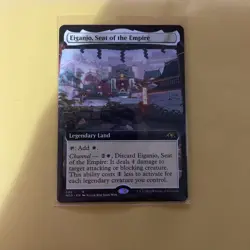 Mtg Eiganjo, Seat of the Empire (Extended Art) Kamigawa: Neon Dynasty Regular Nm - Image 1