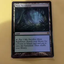 Misty Rainforest Zendikar Regular - Image 1