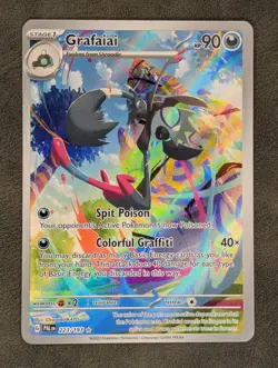 Grafaiai - 223/193 Pokemon TCG Illustration Rare SV02: Paldea Evolved Near Mint - Image 1