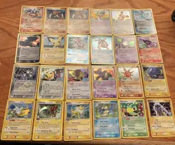 Lot Of 46 Rare Holo and Reverse Holo Pokemon Cards - Image 1