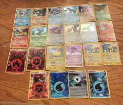 Lot Of 46 Rare Holo and Reverse Holo Pokemon Cards - Image 2