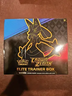 Pokemon Elite Trainer Box Crown Zenith - Sealed - Image 1