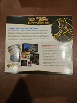 Pokemon Elite Trainer Box Crown Zenith - Sealed - Image 2