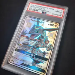 2018 Rayquaza GX 177a/168 Full Art Celestial Storm - Pokemon TCG English PSA 10 - Image 2