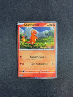 Charmander 004/165 Cosmos Holo Promo Pokemon Charizard Super Premium Collection - Image 1