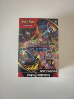 Pokemon TCG Mega Evolution Phantasmal Flames Booster Bundles New Sealed 6 Packs - Image 1