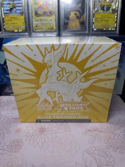 Pokemon TCG Sword & Shield Brilliant Stars Pokemon Center ETB NEW/SEALED - Image 1