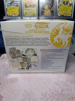 Pokemon TCG Sword & Shield Brilliant Stars Pokemon Center ETB NEW/SEALED - Image 2