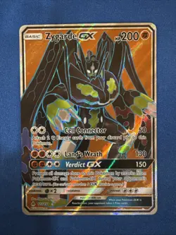 Pokemon TCG Zygarde GX 123/131 Sun & Moon Crimson Invasion Near Mint Holo Foil - Image 2