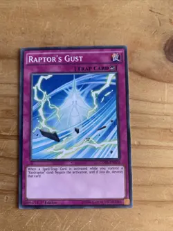 Raptor's Gust - CORE-EN070 - Common 1st Edition Yugioh - Image 1