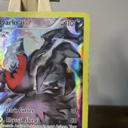 Darkrai XY114 Black Star Promo Pokemon Card (Heavily Damaged) - Image 3