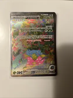 VENUSAUR EX 198/165 holo SIR SV: 151 Pokemon TCG card - Image 4