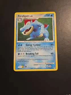 Pokemon TCG Feraligatr LV.53 Holo Rare Card Mysterious Treasures 8/123 - Image 1