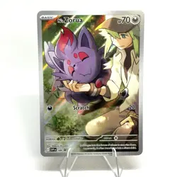 N's Zorua 189 Sv: Scarlet & Violet Promo Cards Holo - Image 1