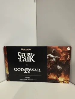 Secret Lair x God of War Greek Non Foil Edition Playstation Superdrop MTG Sealed - Image 1