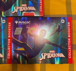 Lot of 3 MTG Spider-Man Omega Collector Boosters, New, Factory Sealed - Image 2