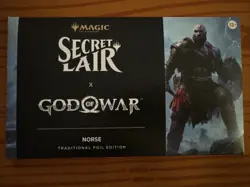 MTG Secret Lair x God Of War: Norse FOIL - Image 1
