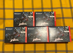 Lot of 5 MTG Marvel's Spider-Man Bundle Boxes, New, Factory Sealed - Image 1
