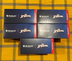 Lot of 5 MTG Marvel's Spider-Man Bundle Boxes, New, Factory Sealed - Image 5