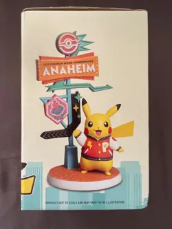 2025 Pokemon World Championships Anaheim Exclusive Pikachu Figure - Image 1