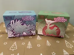 2x Pokemon Temporal Forces ETB Elite Trainer Box Sealed Pair New and Sealed - Image 1