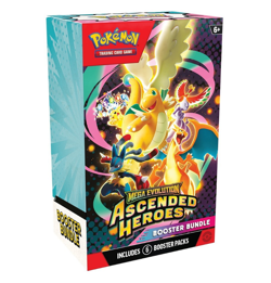 Pokemon Mega Evolution Ascended Heroes Booster Bundle [6 Packs] (Presale) - Image 1