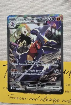 Cynthia’s Garchomp EX #232/182 SIR - NM/M - 2025 Destined Rivals Pokemon TCG NM - Image 3