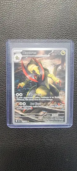 Black Bolt Haxorus 147 / 086 full art illustration NM pokemon TCG rare card mint - Image 3