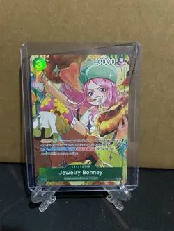 One Piece Card Game TCG Jewelry Bonney PRB02-004 (Alternate Art) - Image 1
