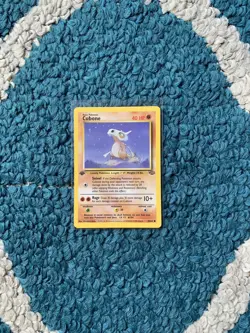 1st Edition CUBONE 50/64 Jungle Set - Pokemon WOTC Vintage Card - LP - Image 2