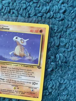 1st Edition CUBONE 50/64 Jungle Set - Pokemon WOTC Vintage Card - LP - Image 5