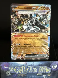 Pokemon Card Cornerstone Mask Ogerpon ex 112/167 Twilight Masquerade Near Mint - Image 1