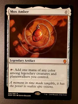 Mox Amber Dominaria Magic the Gathering Card LP/NM Condition - Image 1