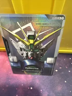 Gundam Card Game TCG Wing Gundam Zero C+ Resource GD01 R-004 Newtype Rising - Image 4
