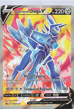 Origin Forme Dialga V Promo SWSH: Sword & Shield Promo Cards SWSH255 NM Holo - Image 1