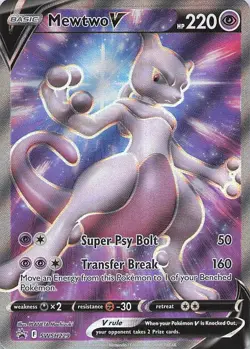 Mewtwo V - Promo SWSH: Sword & Shield Promo Cards SWSH229 NM Holo - Image 1