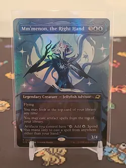 Mm'menon, the Right Hand (Borderless) Edge of Eternities Foil - Image 1