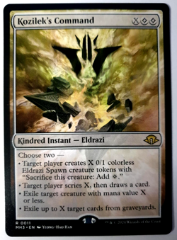 Kozilek's Command - MTG Modern Horizons 3 - Rare - 0011 NM - Image 1