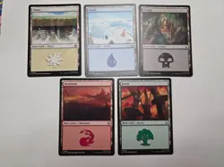 Basic Land Set NONFOIL - MTG Avatar: The Last Airbender TLA - Image 3