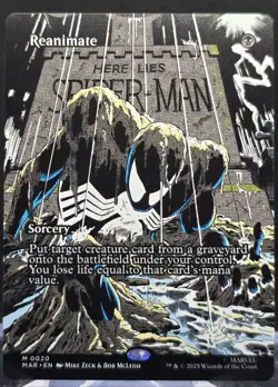 Reanimate #20 Marvel's Spider-Man Borderless Regular Mythic - Image 1