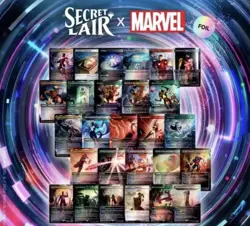 MTG Secret Lair X Marvel The Astonishing FOIL Bundle SEALED - Image 1
