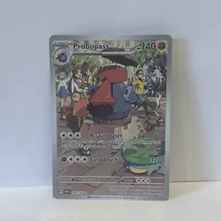 Pokemon TCG Probopass Twilight Masquerade Holo Illustartion Rare 182/167 NM - Image 1