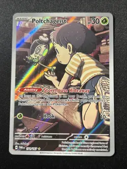 Poltchageist 171/167 - Twilight Masquerade Illustration Rare Holo Pokemon TCG NM - Image 1