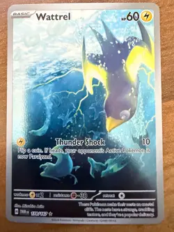 Wattrel - 178/167 Twilight Masquerade Illustration Rare Pokemon - NM/MINT - Image 1