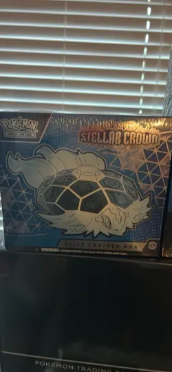Pokemon TCG: Stellar Crown Elite Trainer Box ETB SEALED - Image 1