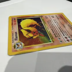 Pokemon TCG Flareon Jungle 3/64 Holo Unlimited Holo Rare HP - Image 2