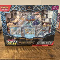 Pokemon TCG Paldean Fates Premium Collection Quaquaval EX NEW/SEALED - Image 1