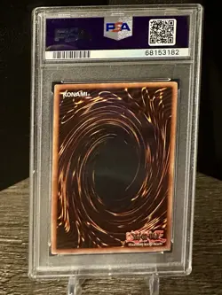 2002 Yu-Gi-Oh! SDK-001 Blue Eyes White Dragon *PSA 7* - Image 2