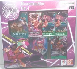 One Piece Card Game Illustration Box Vol. 4 - Box IB04 - 4 Boosters and 2 Promos - Image 1