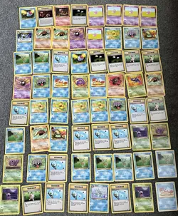 Pokemon Cards Fossil X 64 Job Lot Bundle WOTC 1999 / 2000 - Image 1
